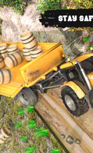 Offroad Tractor Trolley Cargo Driving 2