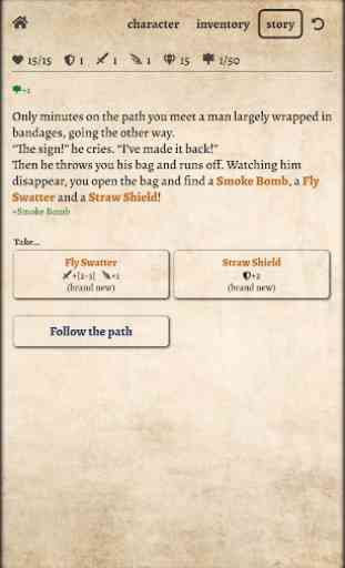 Path of Adventure - Text-based roguelike 2