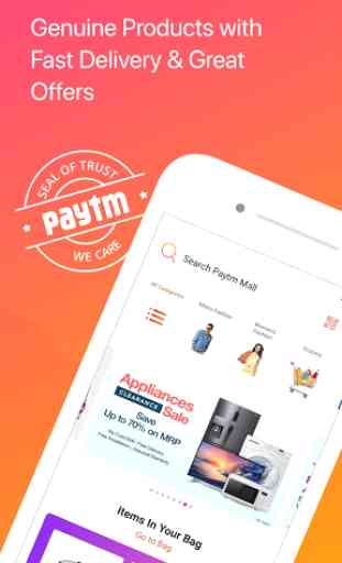 Paytm Mall: Online Shopping App, Buy Fastag 1