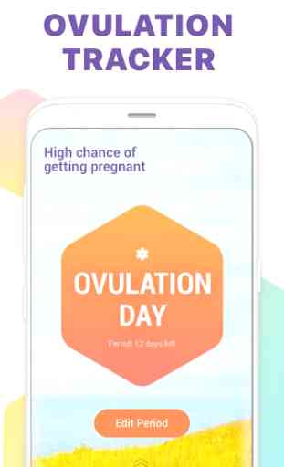 Period Tracker, Ovulation Calendar & Fertility app 2