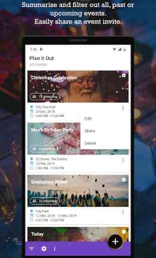 Plan It Out - Event Planner 1