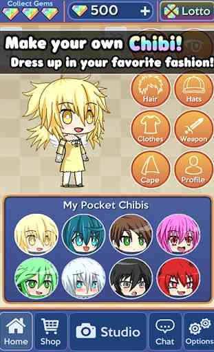 Pocket Chibi - Anime Dress Up 2