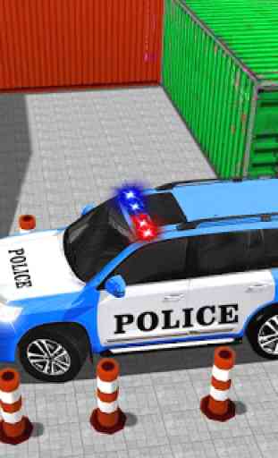 Police Jeep Spooky Stunt Parking 3D 2