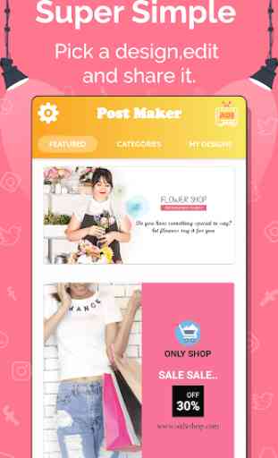 Post Maker, Story Maker, Graphic Design 4
