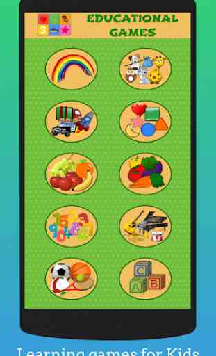 Preschool Kids Learning Games: ABC, Numbers, Color 1