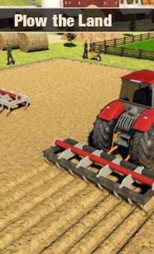Real Tractor Driver Farm Simulator -Tractor Games 1