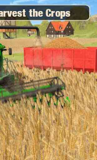 Real Tractor Driver Farm Simulator -Tractor Games 3
