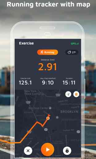 Running Tracker With Step Counter And Calories 2