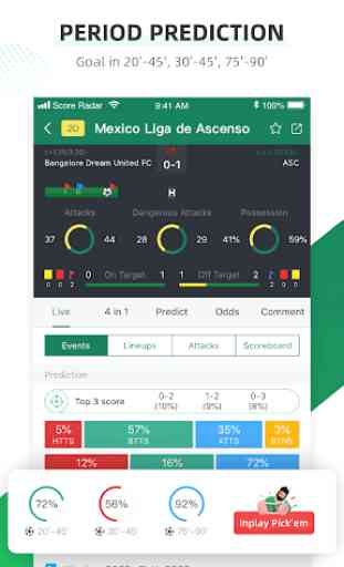 Score Radar: Soccer prediction, tips, scores 2