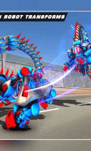Scorpion Robot Transforming – Robot shooting games 4