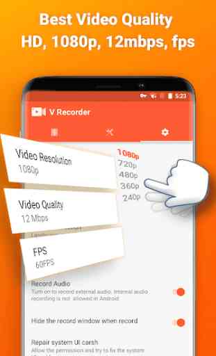 Screen Recorder, Video Recorder, V Recorder Editor 4