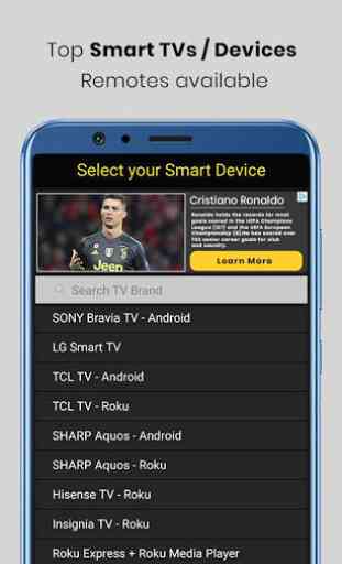 Smart TV's Remote Control 3