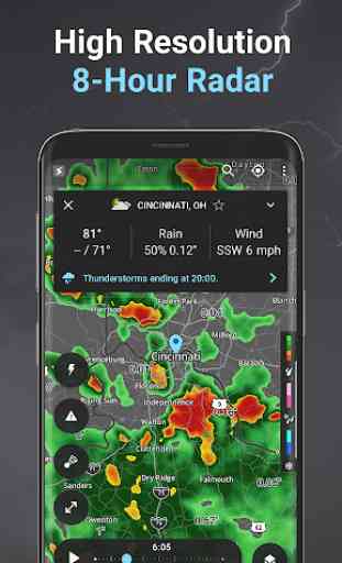 Storm Radar: Hurricane Tracker, Live Maps & Alerts 3