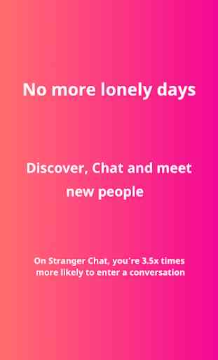 Stranger Chat And Date - Online Random Chat Rooms 1