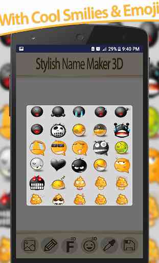 stylish name maker 3d 3