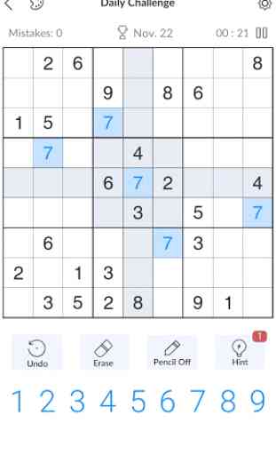 Sudoku - Free Classic Sudoku Puzzles 1