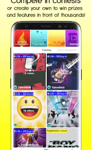 TalentMob - video talent show app 2