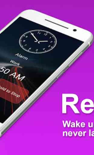 The Clock: Alarm Clock, Timer & Stopwatch Free 2