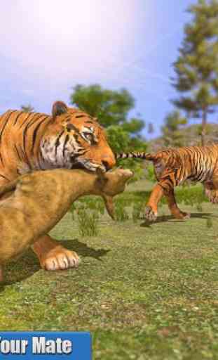 Tiger Family Simulator: Angry Tiger Games 4