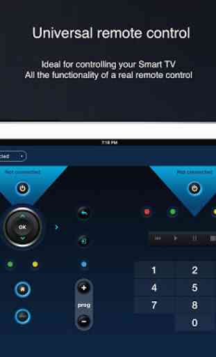 Universal remote control for smart TVs 4