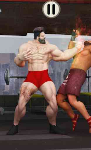 Virtual Gym Fighting: Real BodyBuilders Fight 2