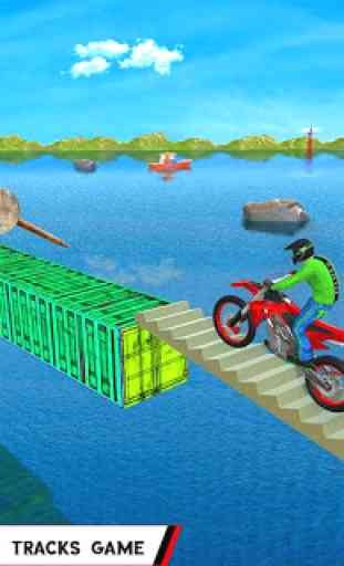 Water Games 3D: Stuntman Bike Water Stunts master 1