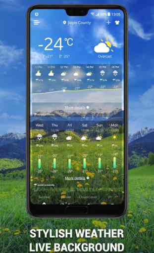 Weather Forecast App & Radar Widget 1