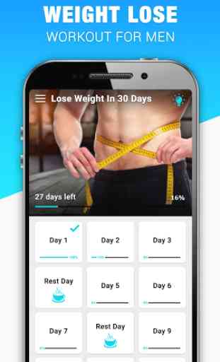 Weight Loss Workout for Men, Lose Weight - 30 Days 1
