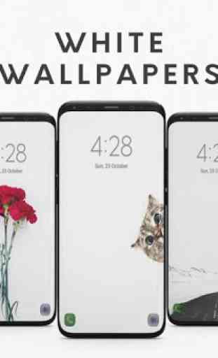 White Wallpapers 1