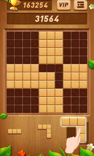 Wood Block Puzzle - Free Classic Block Puzzle Game 4
