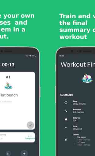 Workout Diary - Trainings plan - Fitness tracker 2