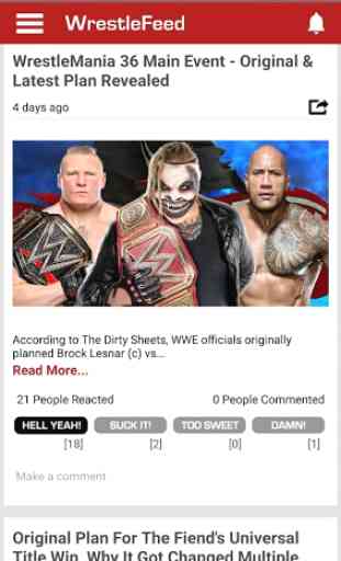 WrestleFeed - Live Wrestling News & Updates 2