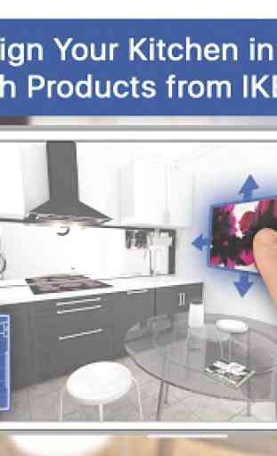 3D Kitchen Design for IKEA: Room Interior Planner 1