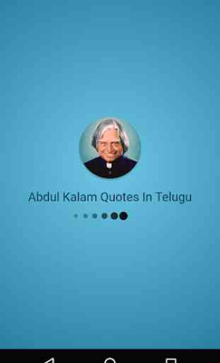 Abdul Kalam Quotes In Telugu 1