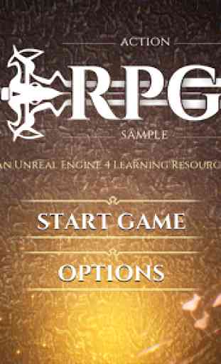 Action RPG Game Sample 1
