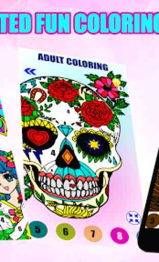 Adult Color By Number-Paint By Number Book Free 3