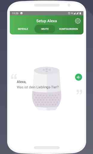 Alexa app - Setup echo dot with German 1