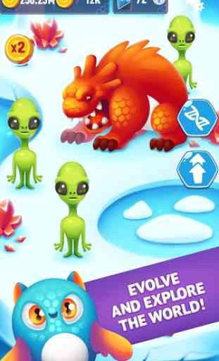 Alien Evolution Clicker: Species Evolving 2