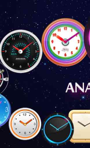 Analog Clock Widgets 3