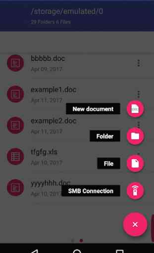 AndroWriter document editor 4