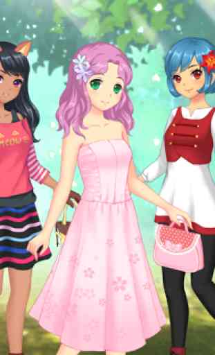 Anime Dress Up - Games For Girls 1