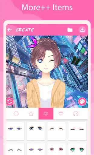 Anime Maker -  Creator Your Personal Avatar Face 2