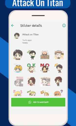 Anime Stickers for WhatsApp : New WASticker Apps 1