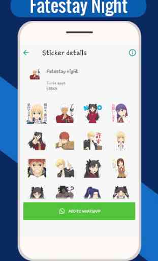 Anime Stickers for WhatsApp : New WASticker Apps 4