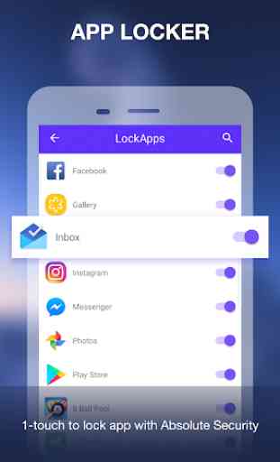 App Locker Fingerprint & Password, Gallery Locker 1