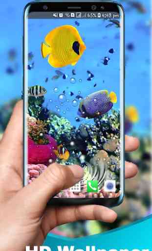 Aquarium Fish Live Wallpaper : Fish Backgrounds HD 4
