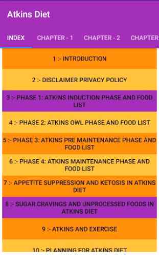 Atkins Diet Plan Atkins FOOD LIST. 1