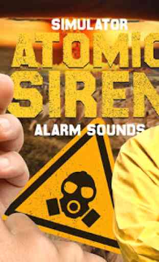 Atomic siren alarm sounds simulator 1