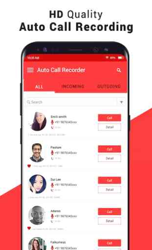 Automatic Call Recorder - Free Call Recording App 1