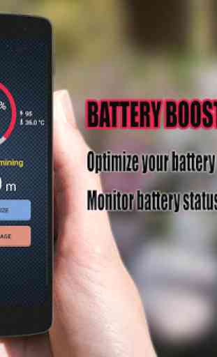 Battery Booster and Optimizer Life Saver & Health 1